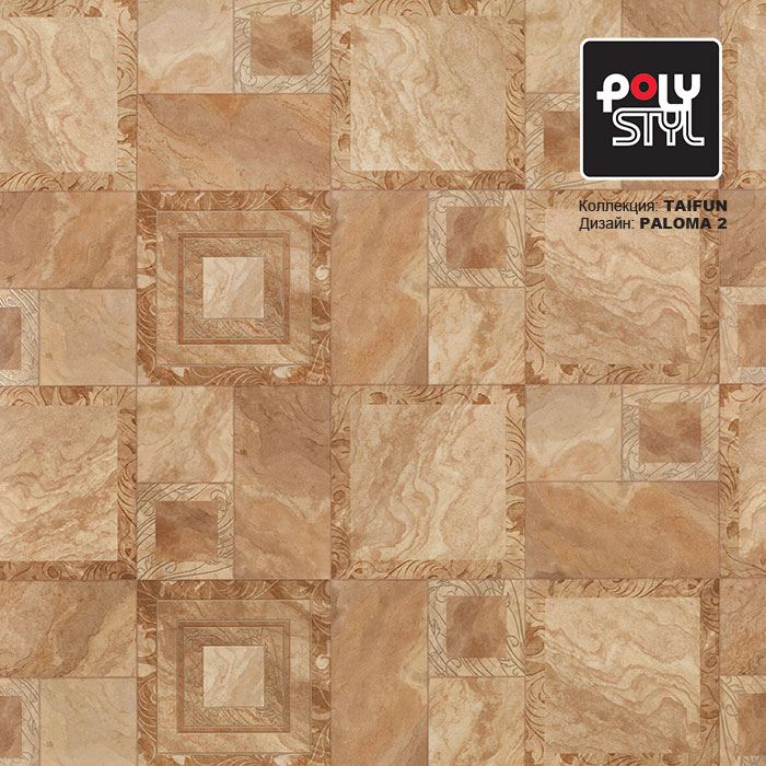 Линолеум бытовой "Polystyl" Taifun Paloma 2 (3,5м) — купить в Санкт-Петербурге