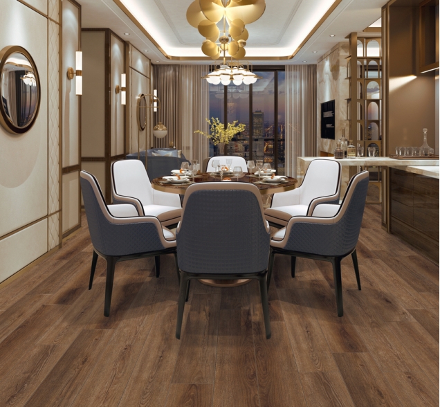 SPC ламинат "CronaFloor" Wood 4V Дуб Регин (1200*180*4 мм) — купить в Санкт-Петербурге