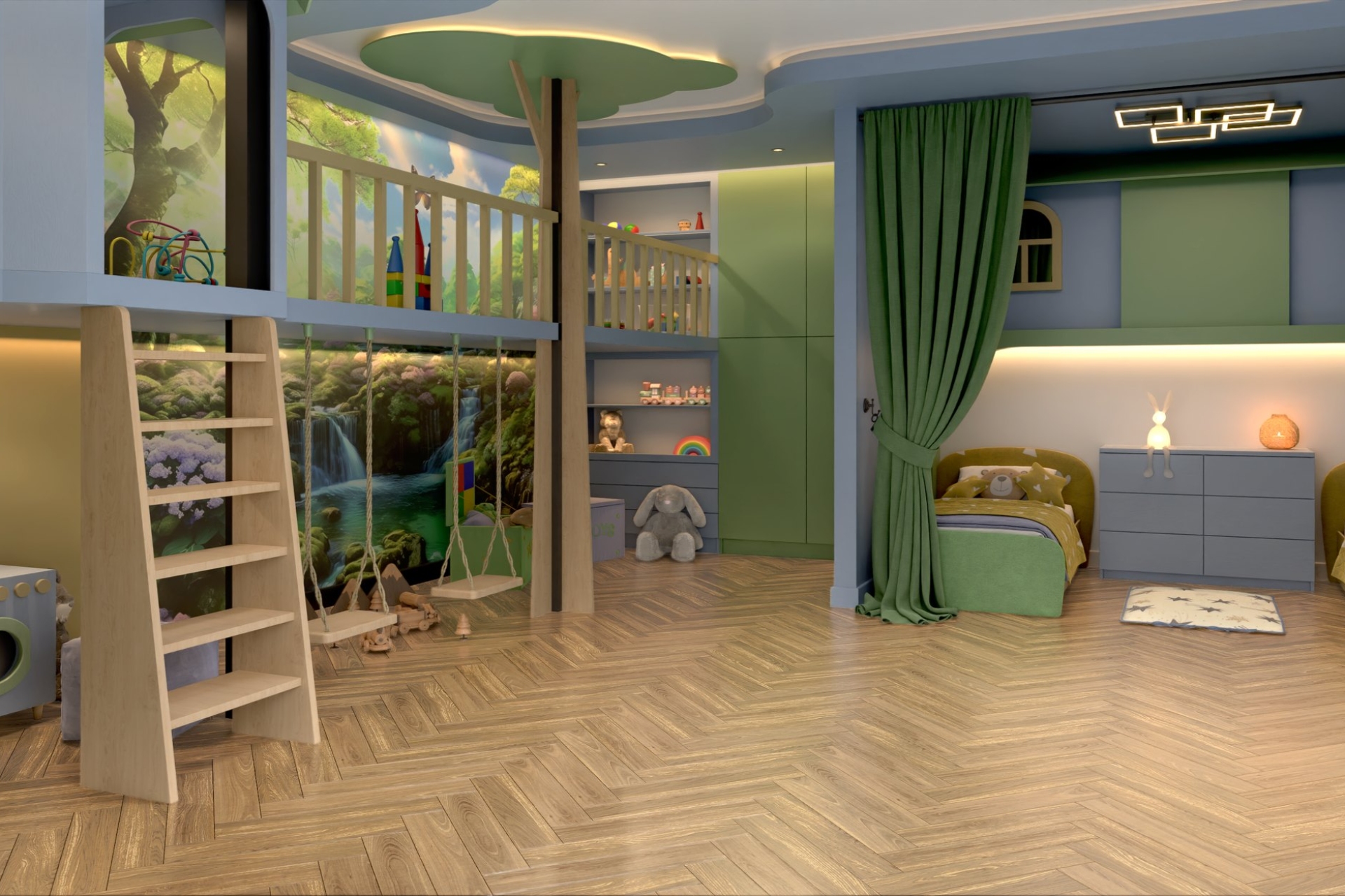 Инженерный паркет «Damy Floor» Натуральный (укладка елочкой) — купить в Санкт-Петербурге