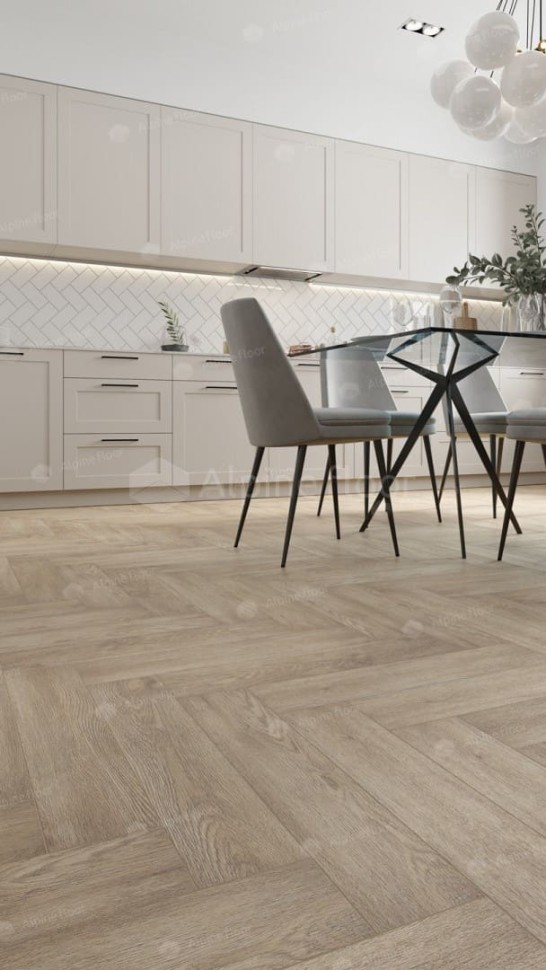 Виниловая плитка "Alpine Floor" Parquet LVT Дуб Ваниль Селект (590*118*2,5 мм) — купить в Санкт-Петербурге