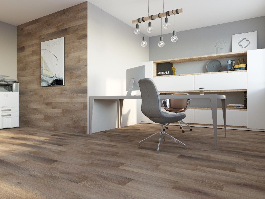 Замковая ПВХ плитка "Art Tile" Дуб Террас (920*150*4 мм) — купить в Санкт-Петербурге