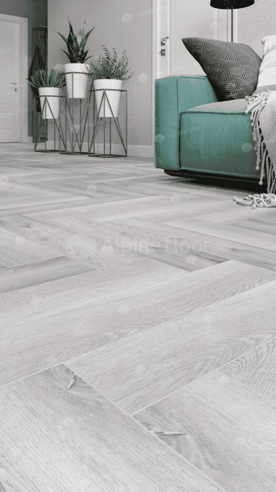 Виниловый ламинат "Alpine Floor" Parquet Light Дуб Лейтена (600*125*4 мм) — купить в Санкт-Петербурге