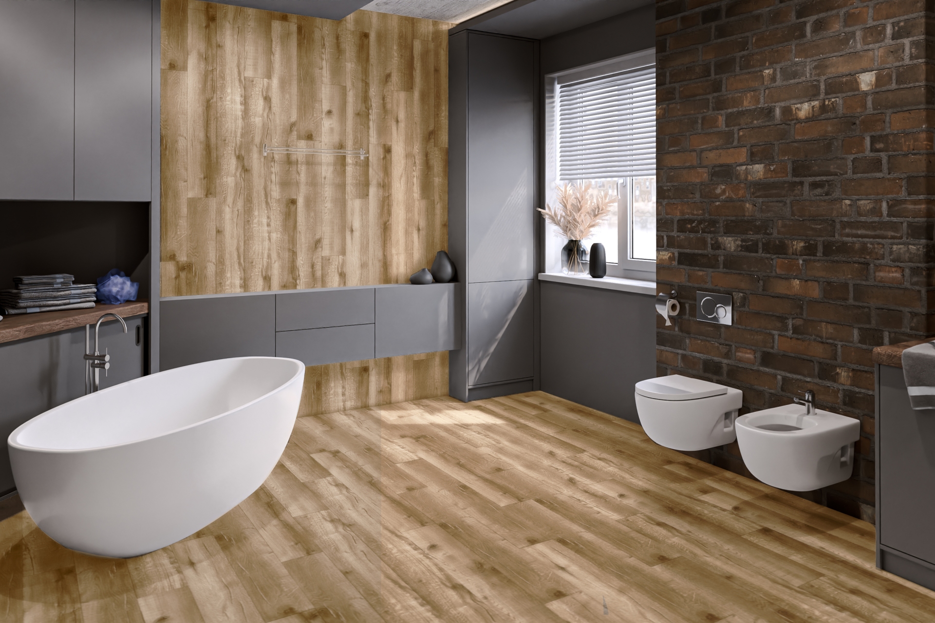 SPC ламинат «Damy Floor» Дуб Изысканный (1220*180*4 мм) — купить в Санкт-Петербурге