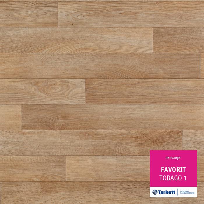 Линолеум бытовой "Tarkett" Фаворит Tobago 1 (3,5м) — купить в Санкт-Петербурге