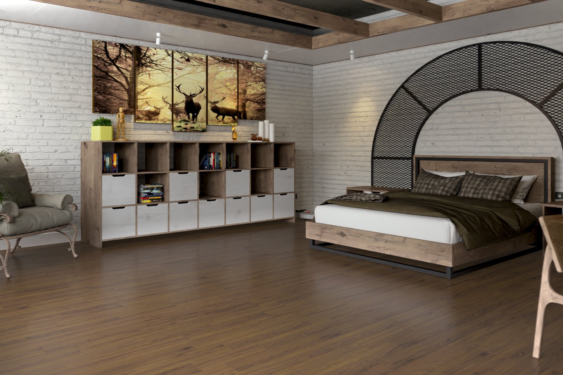 Инженерный паркет «Damy Floor» Ореховый — купить в Санкт-Петербурге