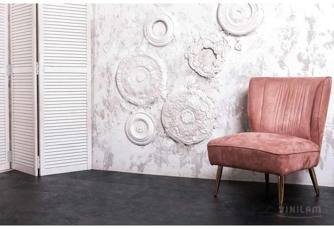 SPC ламинат Сланцевый Чёрный (940*470*8 мм) — купить в Санкт-Петербурге