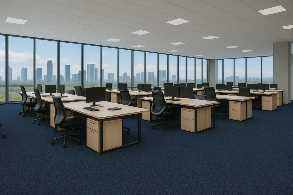 Ковролин Haima «Wilkins» Atom Blue 05 (3,66 м) — купить в Санкт-Петербурге