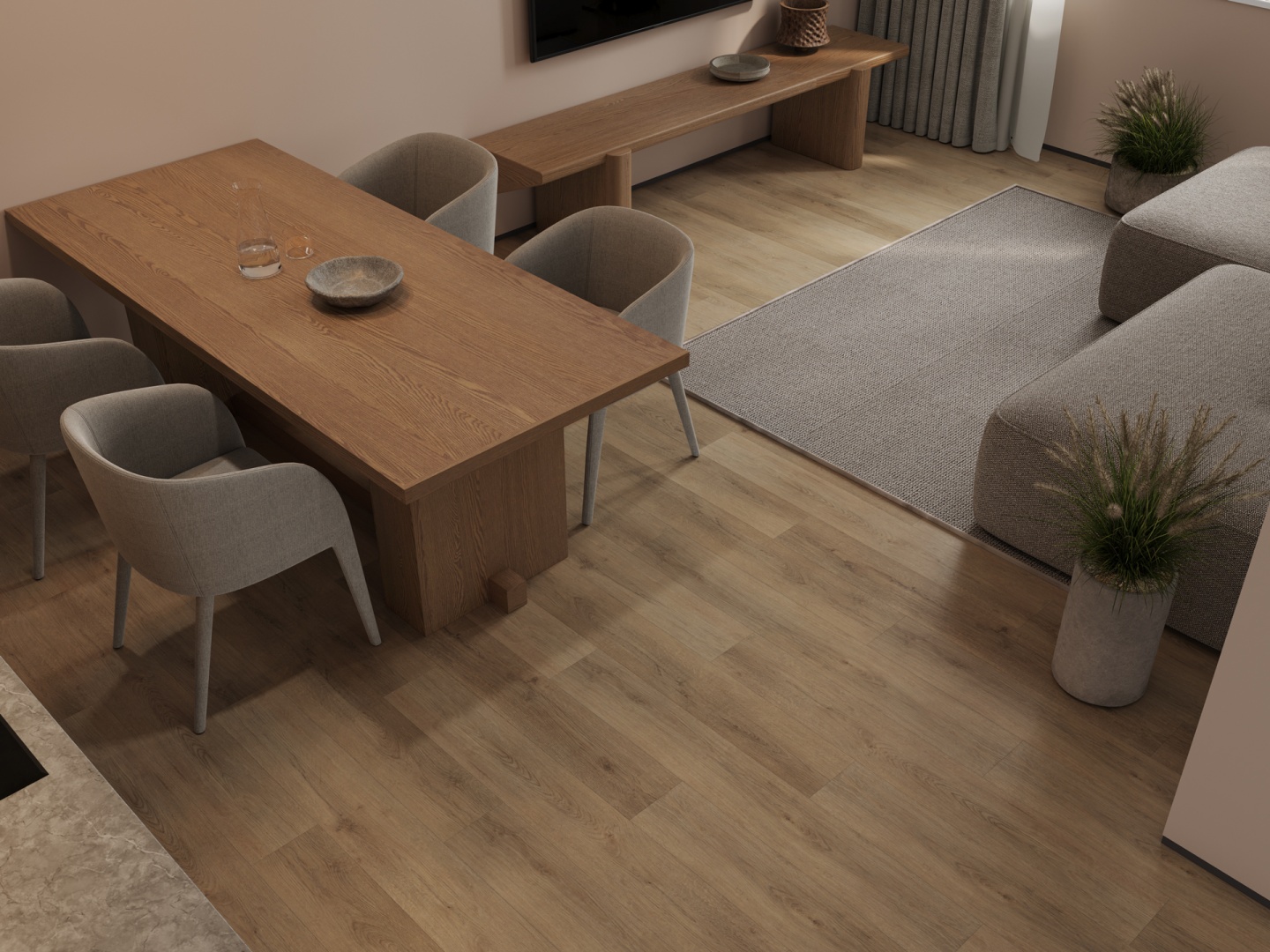 Кварцвиниловая плитка LVT "Alpine Floor" ДУБ РЕЙСДАЛ (1219*184*3 мм) — купить в Санкт-Петербурге