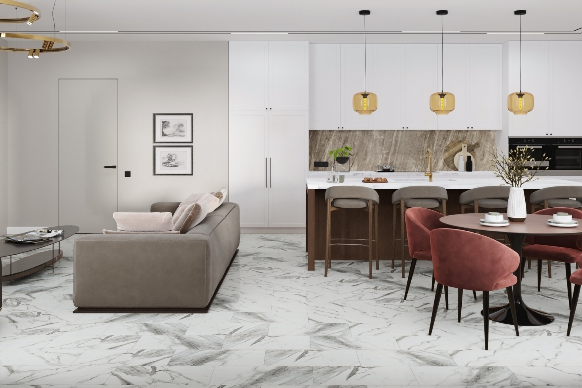 SPC плитка «Damy Floor» Эверест (610*305*5 мм) — купить в Санкт-Петербурге