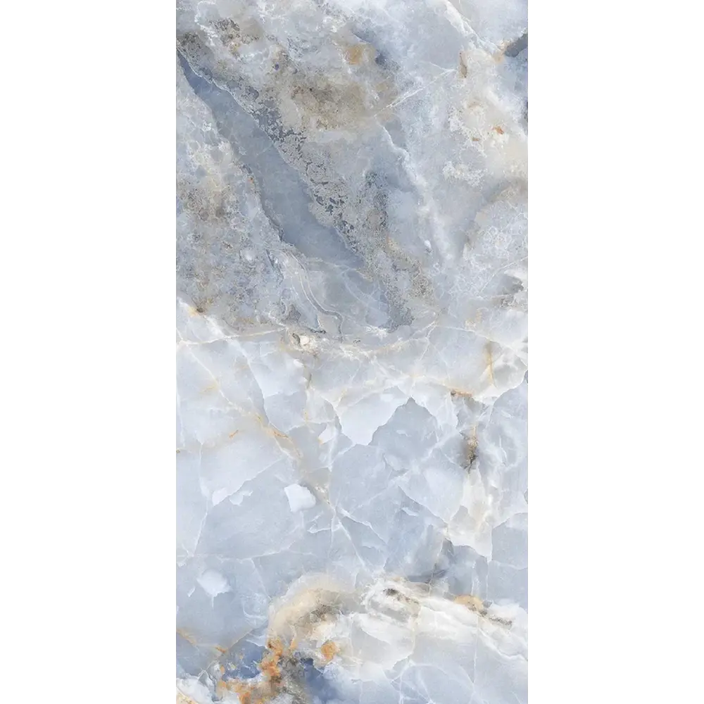 Керамогранит "Sonex" Louis Onyx Azul Glossy полированный 60x120 см 1.44 м2 цвет голубой — купить в Санкт-Петербурге