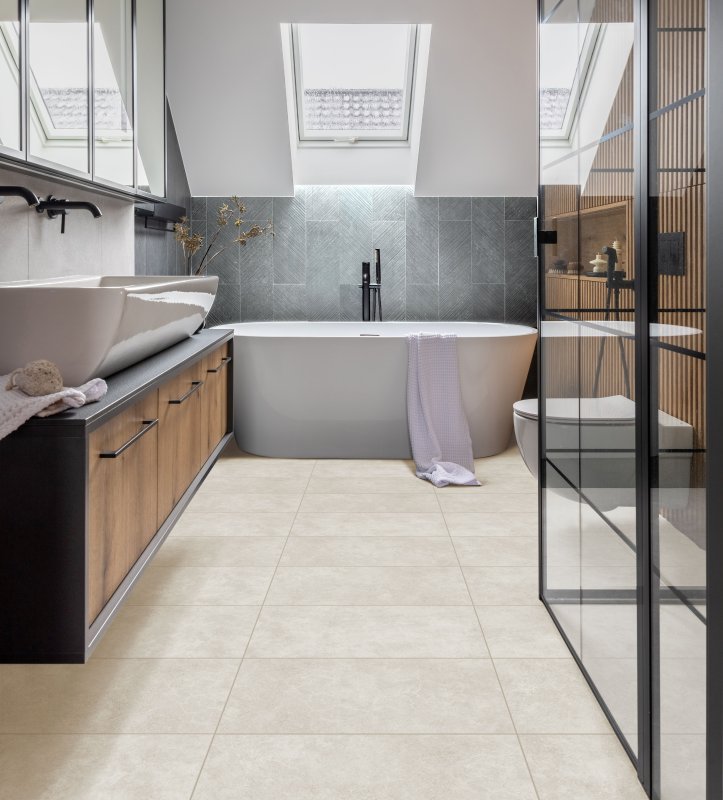 Кварцвинил  "Aberhof" Concrete 1254 (900*600*2 мм) — купить в Санкт-Петербурге