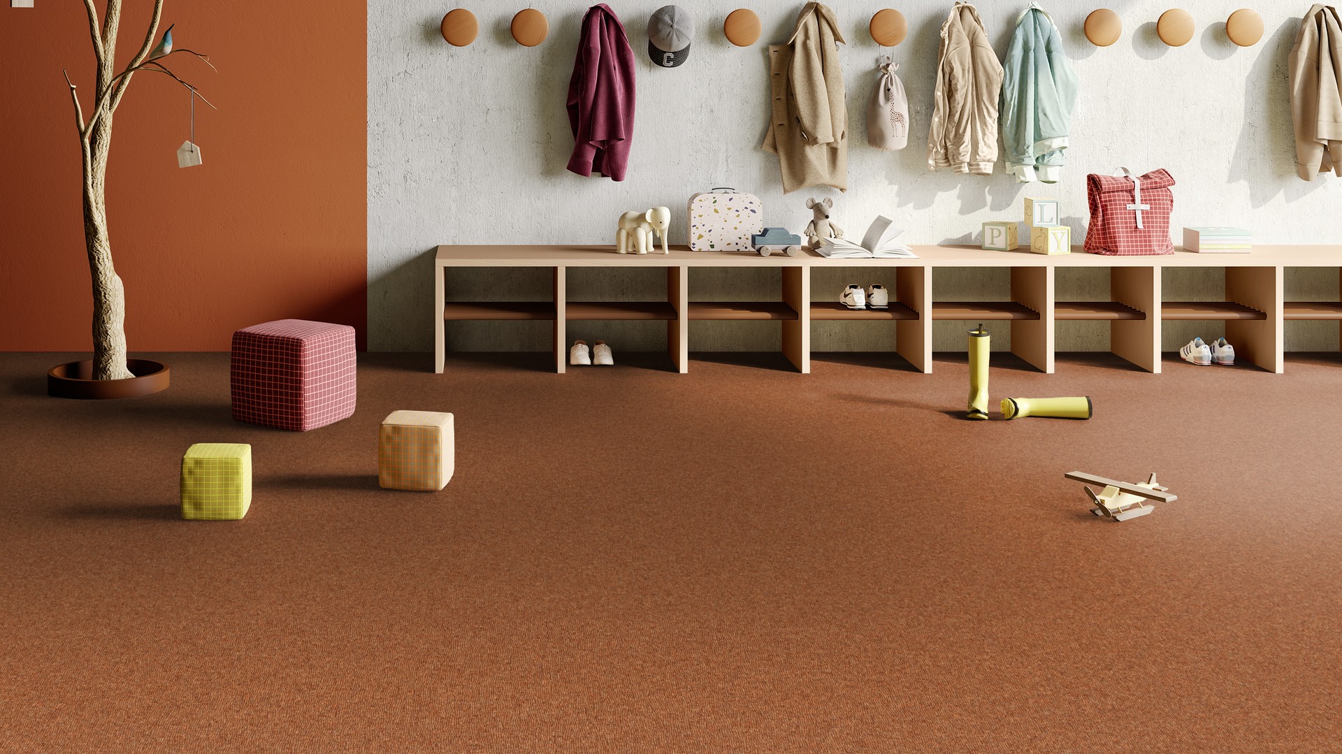 Ковровая плитка Medusa Tile 84 (500*500*5 мм) — купить в Санкт-Петербурге