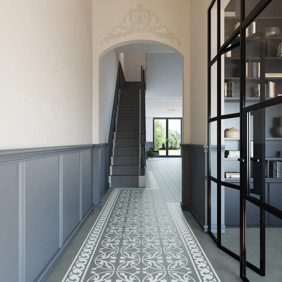 Кварцвиниловая плитка "Invictus" Victorian Bord Smoke (229*229*2,5мм) — купить в Санкт-Петербурге