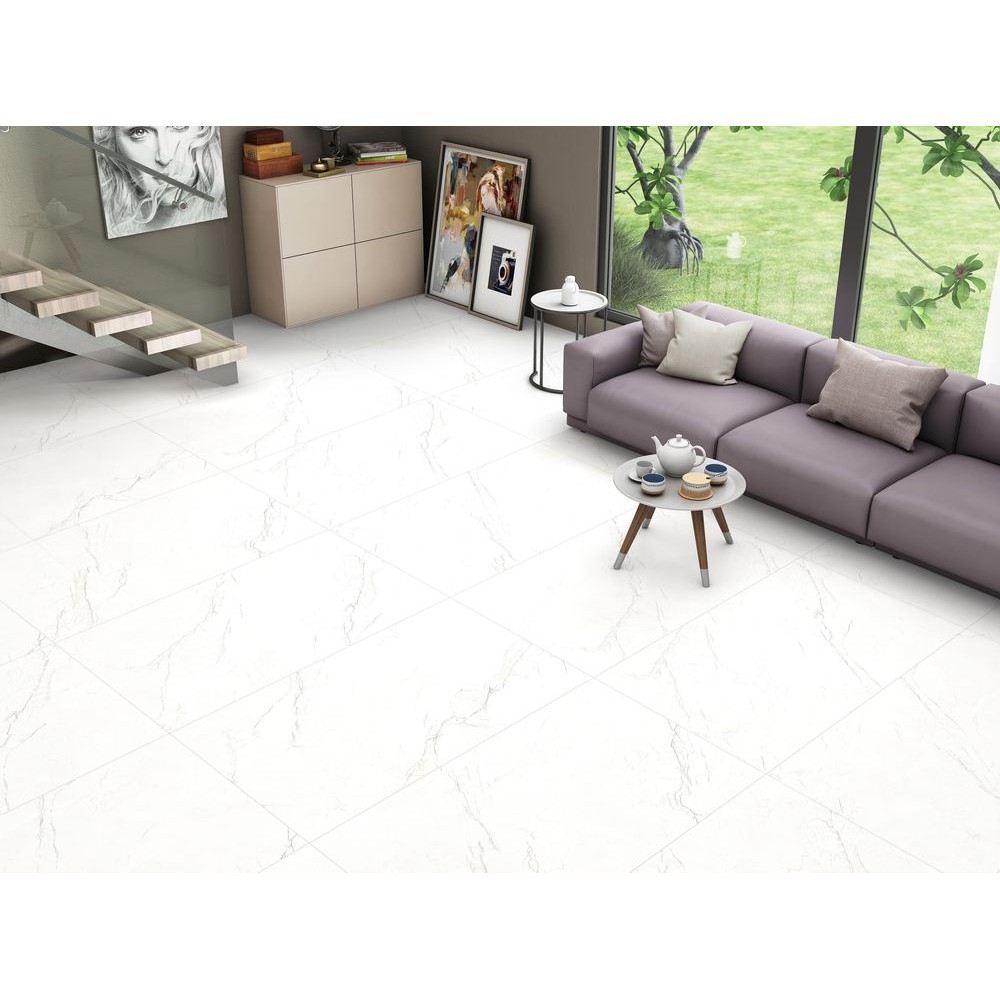 Керамогранит "Ennface" 600*1200 Mystic White Матовый Белый — купить в Санкт-Петербурге