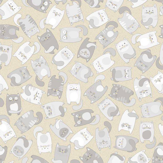 Линолеум бытовой "Синтерос" Комфорт Kitty 1 (3,5м) — купить в Санкт-Петербурге