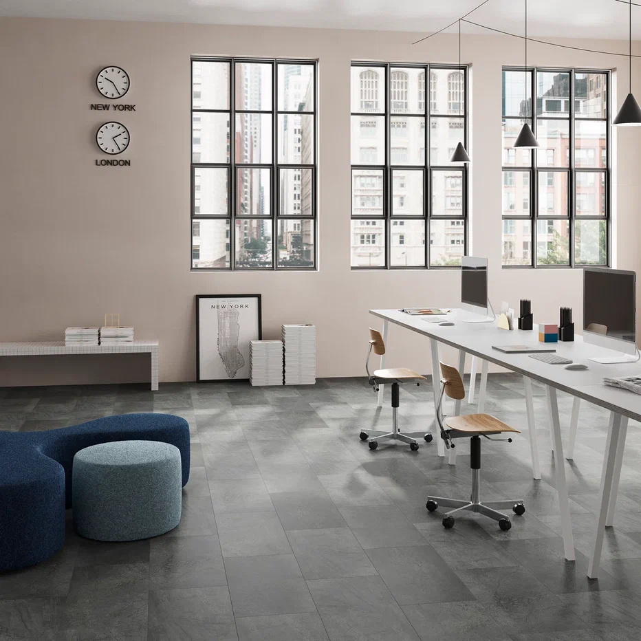 SPC ламинат "Invictus" Groovy Granite Steel (603*298*6мм) — купить в Санкт-Петербурге