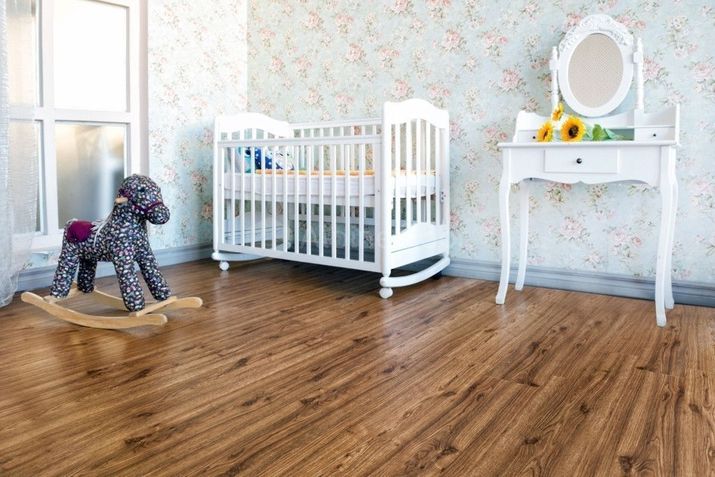 Замковая ПВХ плитка "Alpine Floor" Дуб классический  (1220*183*4мм) — купить в Санкт-Петербурге