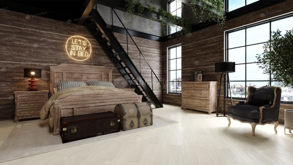 Виниловый ламинат "Alpine Floor" Classic Light MC Дуб Арктик (1220*183*3,5 мм) — купить в Санкт-Петербурге