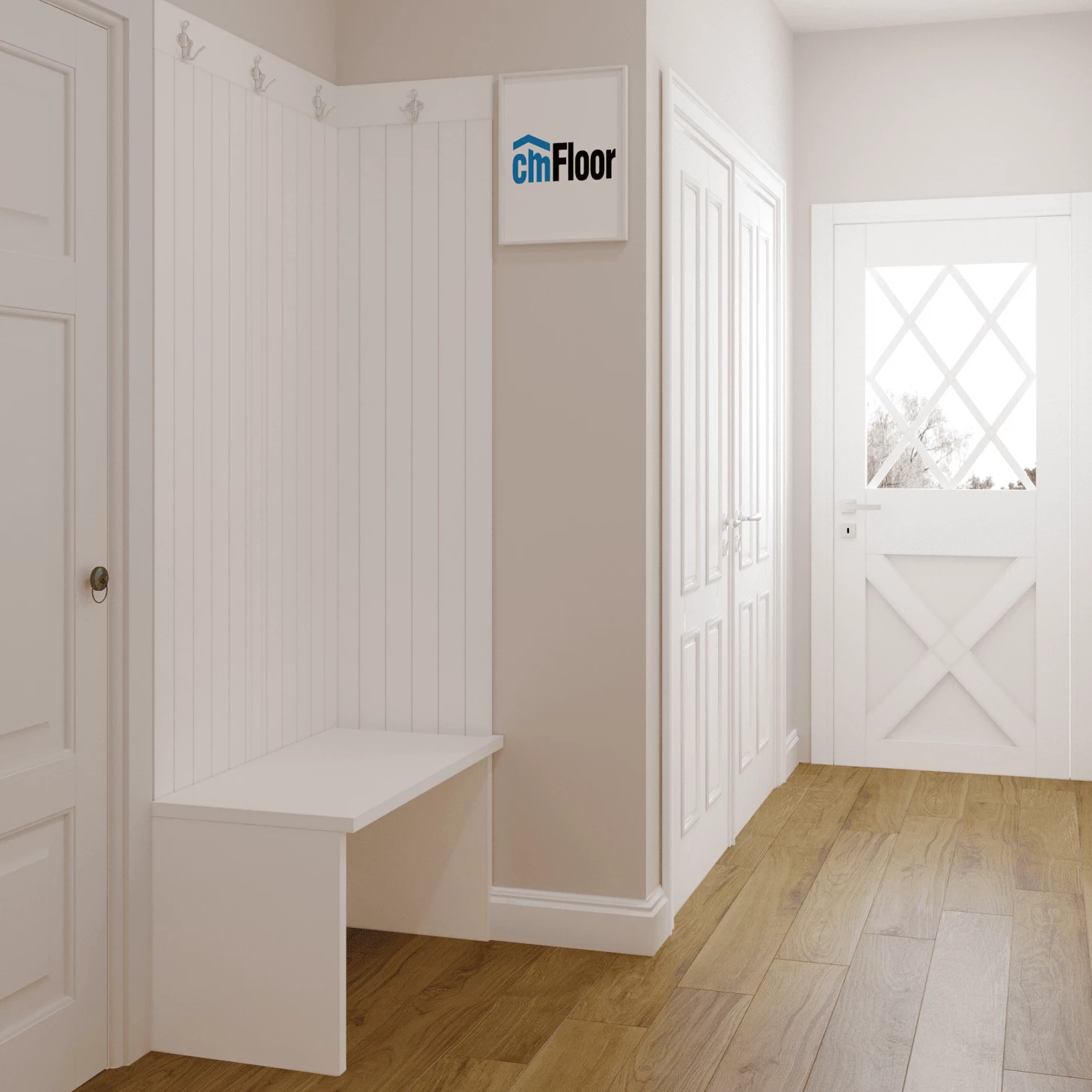 SPC плитка для пола Орех Американский (1220*180*4 мм) — купить в Санкт-Петербурге