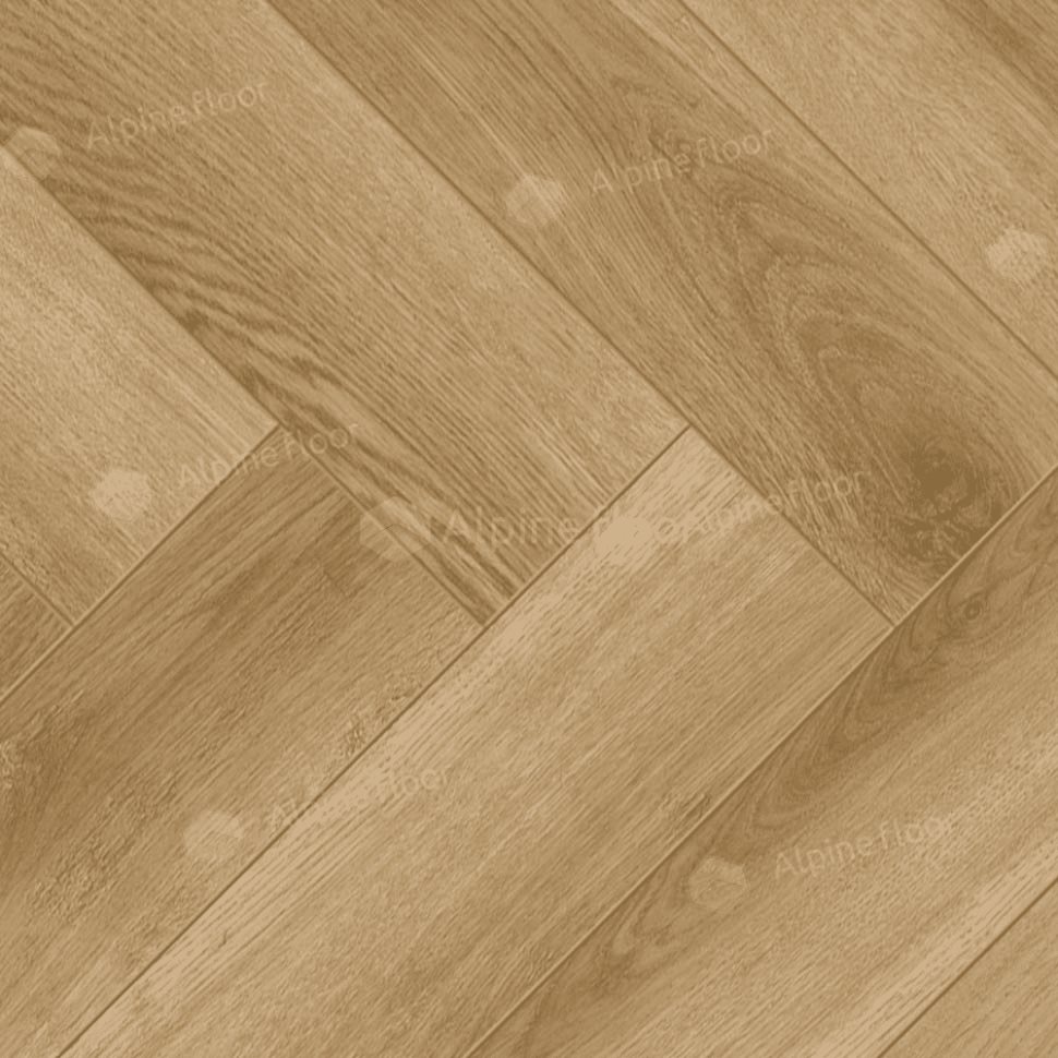 Ламинат "Alpine Floor" Herringbone 12 PRO Дуб Эльзас (606*101*12 мм) — купить в Санкт-Петербурге