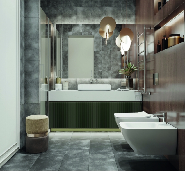 SPC ламинат "CronaFloor" Stone 4V Торнадо Серый (600*300*4 мм) — купить в Санкт-Петербурге