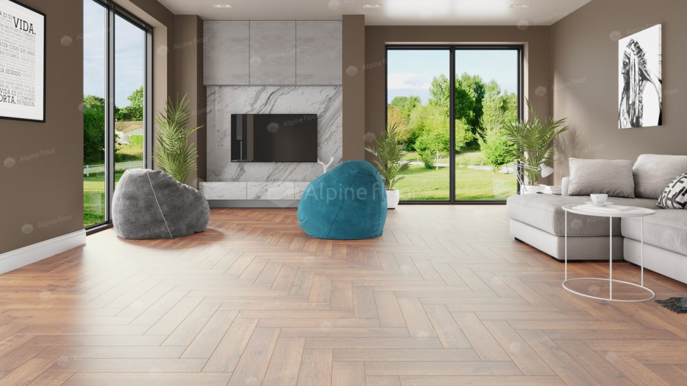 ABA Ламинат "Alpine Floor" Дуб Royal ECO (600*125*8 мм) — купить в Санкт-Петербурге