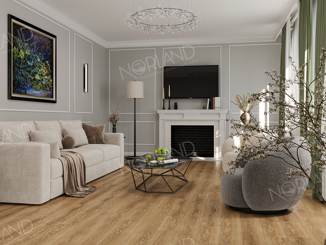 Каменно-полимерный ламинат SPC "Norland" Gaula (1220*183*4 мм) — купить в Санкт-Петербурге