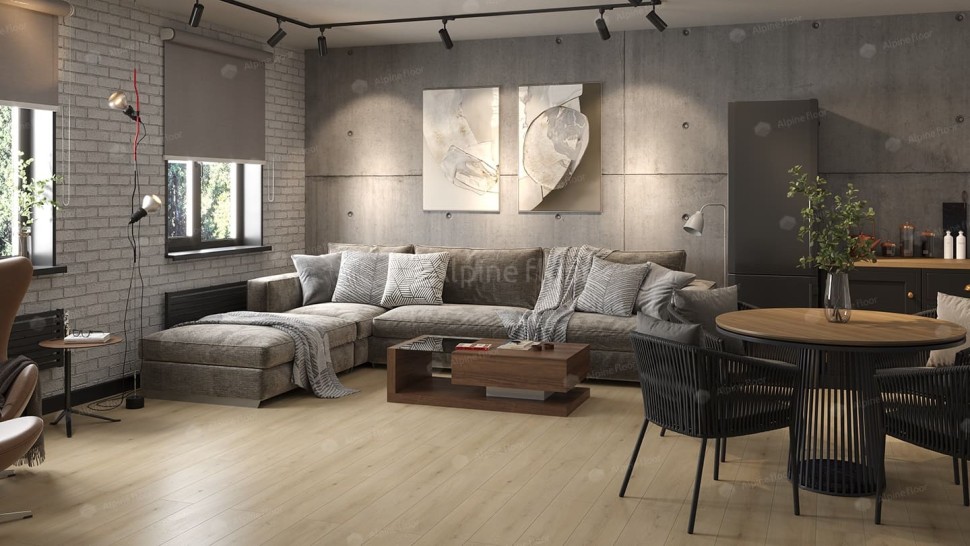 Виниловый ламинат "Alpine Floor" Grand Sequoia Кипарисовая (1220*183*4 мм) — купить в Санкт-Петербурге