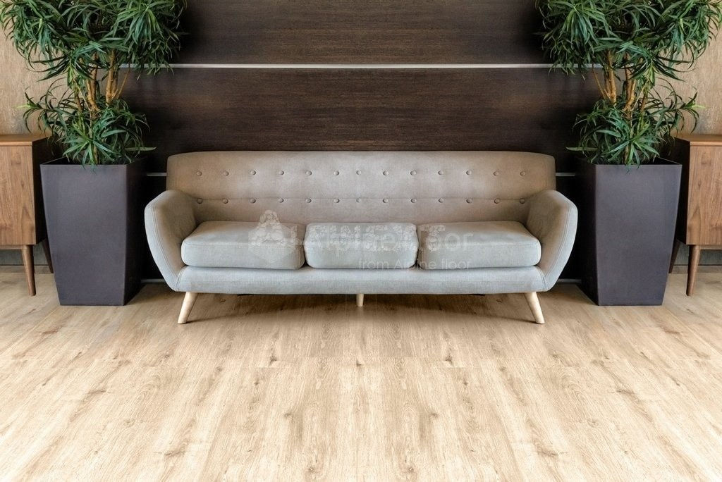 Замковая ПВХ плитка "Alpine Floor" Дуб Ваниль  (1220*183*4мм) — купить в Санкт-Петербурге