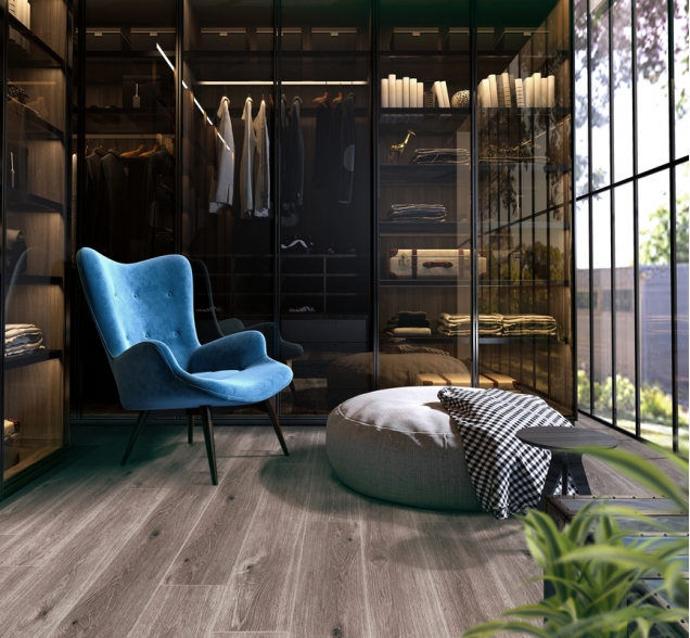 SPC ламинат "CronaFloor" Wood 4V Дуб Хельсинки (1200*180*4 мм) — купить в Санкт-Петербурге