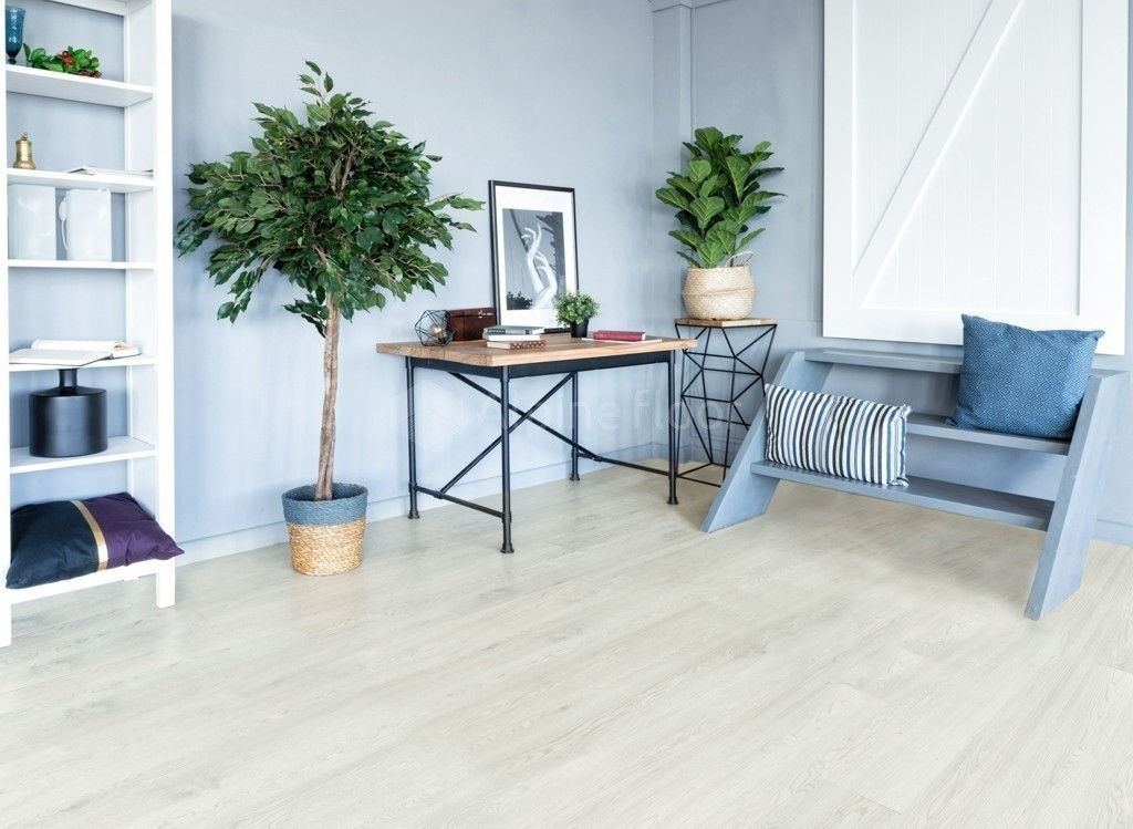 Кварцвиниловая плитка "Alpine Floor" Дуб Светлый  (1219*184*2мм) — купить в Санкт-Петербурге