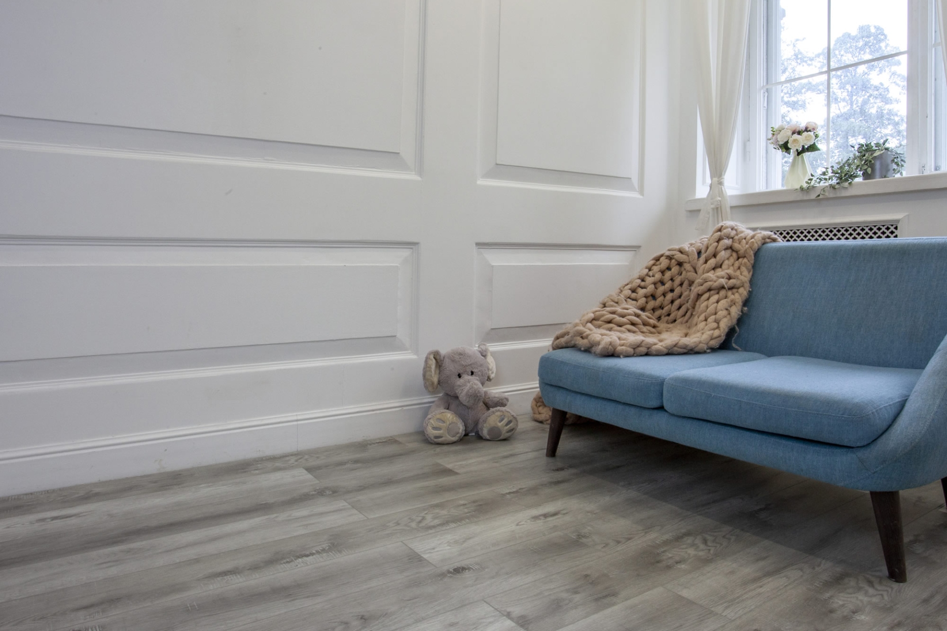 SPC ламинат «Damy Floor» Дуб Рустикальный Серый (1220*180*4 мм) — купить в Санкт-Петербурге