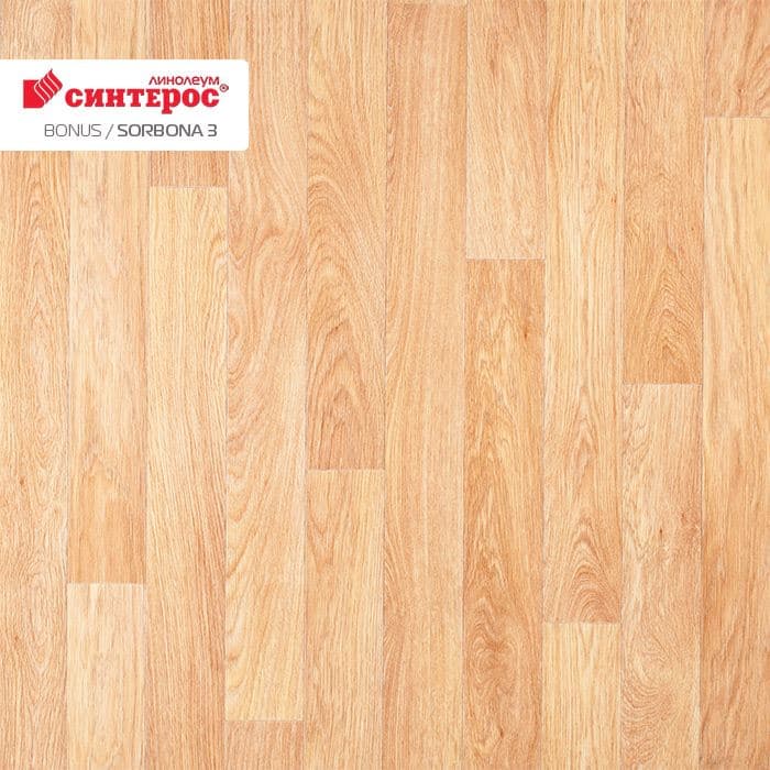 Линолеум усиленный бытовой "Синтерос" Bonus Sorbona 3 (4м) — купить в Санкт-Петербурге