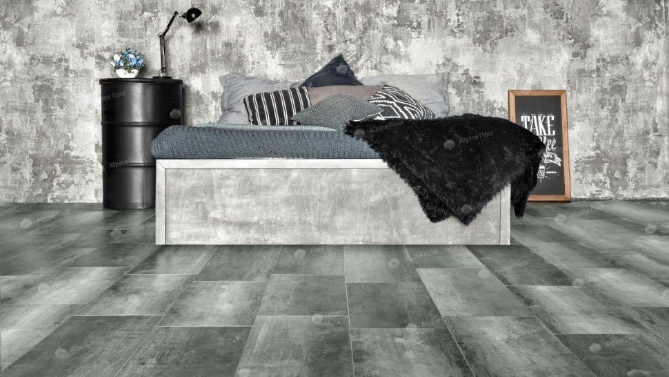 Виниловая плитка "Alpine Floor" Light Stone Корнуолл (608*303*2,5 мм) — купить в Санкт-Петербурге