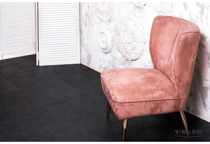 SPC ламинат Сланцевый Чёрный (940*470*8 мм) — купить в Санкт-Петербурге