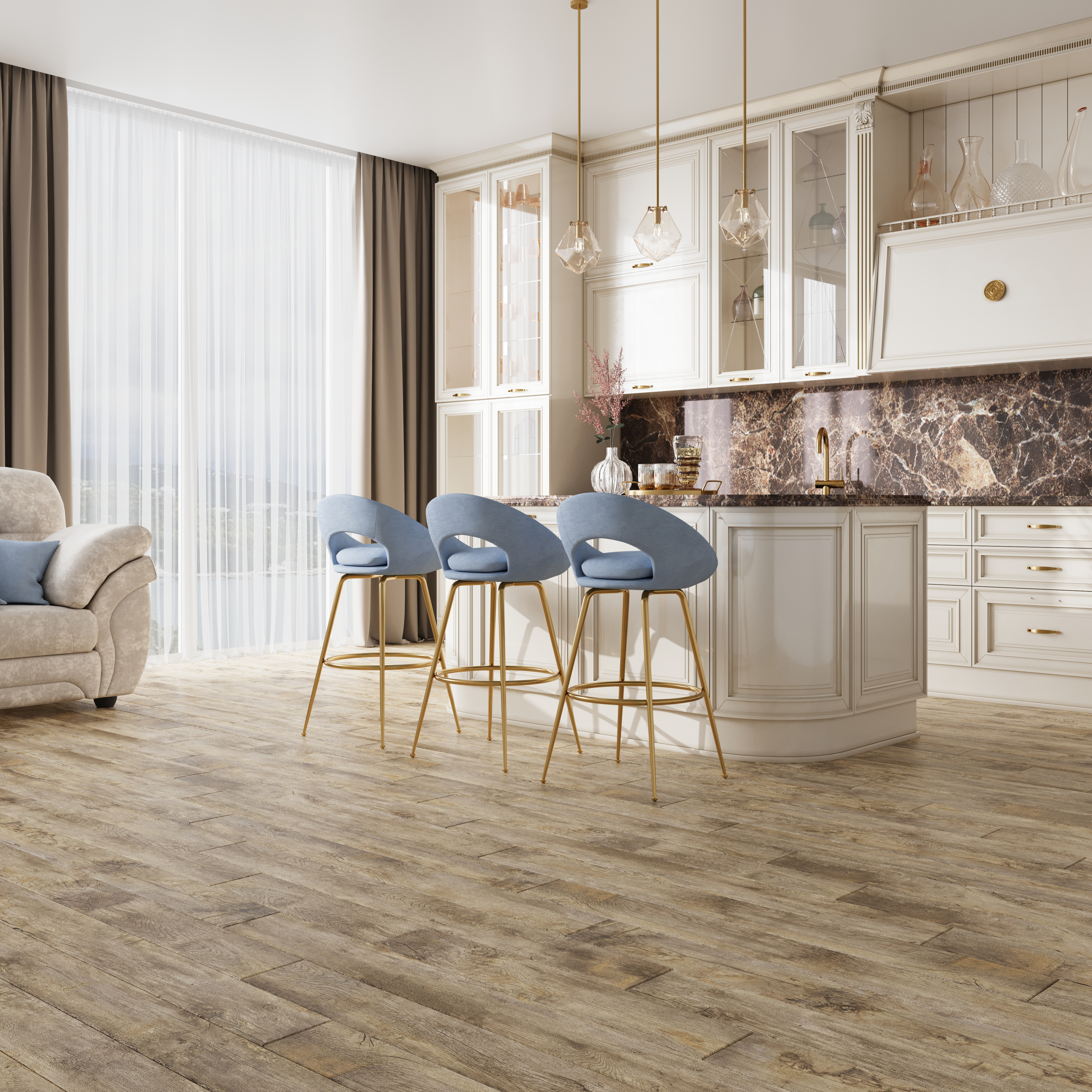 Ламинат "Joss Beaumont" Liberte Крокембуш (1387*145*12 мм) — купить в Санкт-Петербурге