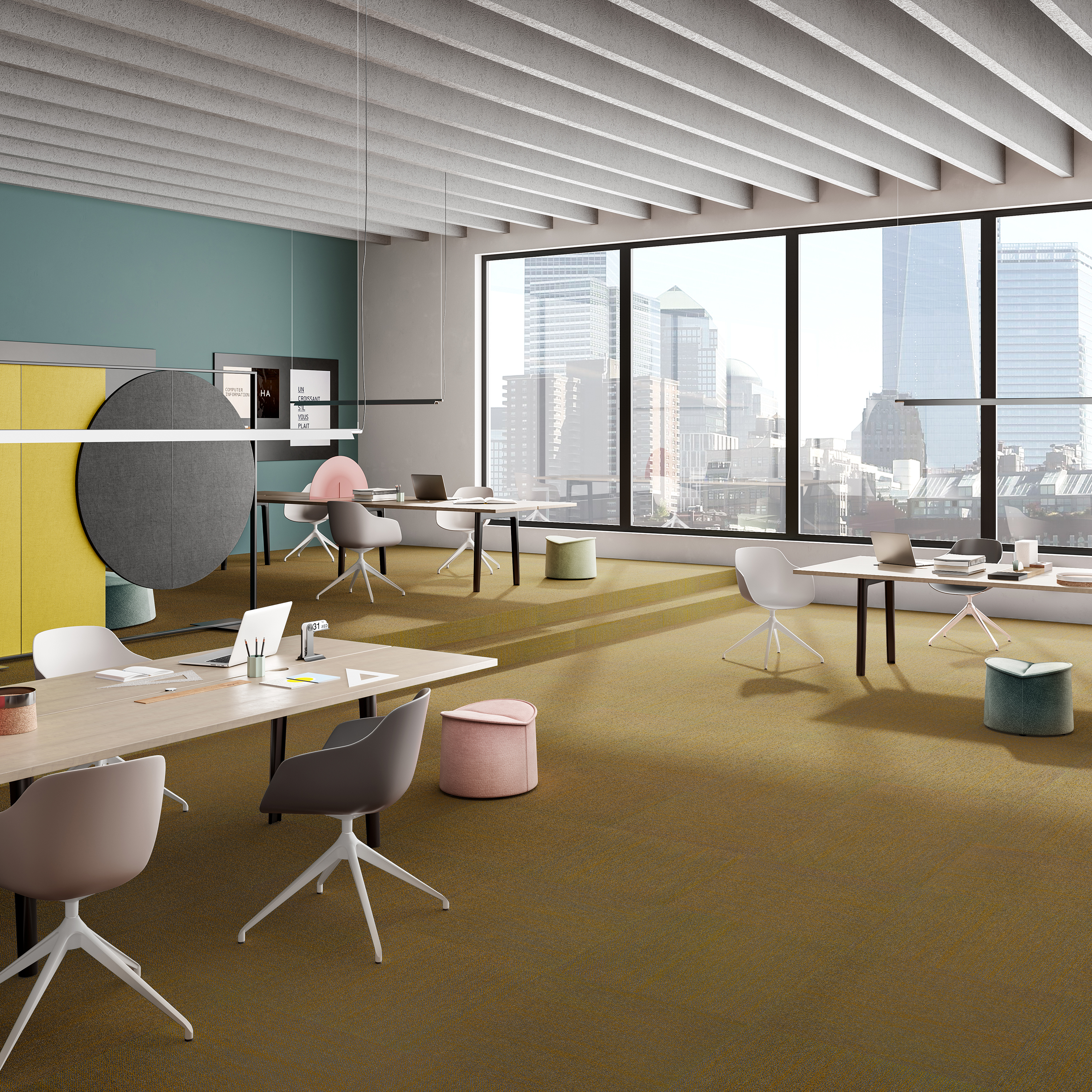 Ковровая плитка Marvel Tile 29 (500*500*6 мм) — купить в Санкт-Петербурге