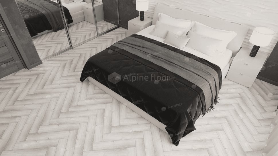 Виниловый ламинат "Alpine Floor" Parquet Light Дуб Альхена (600*125*4 мм) — купить в Санкт-Петербурге