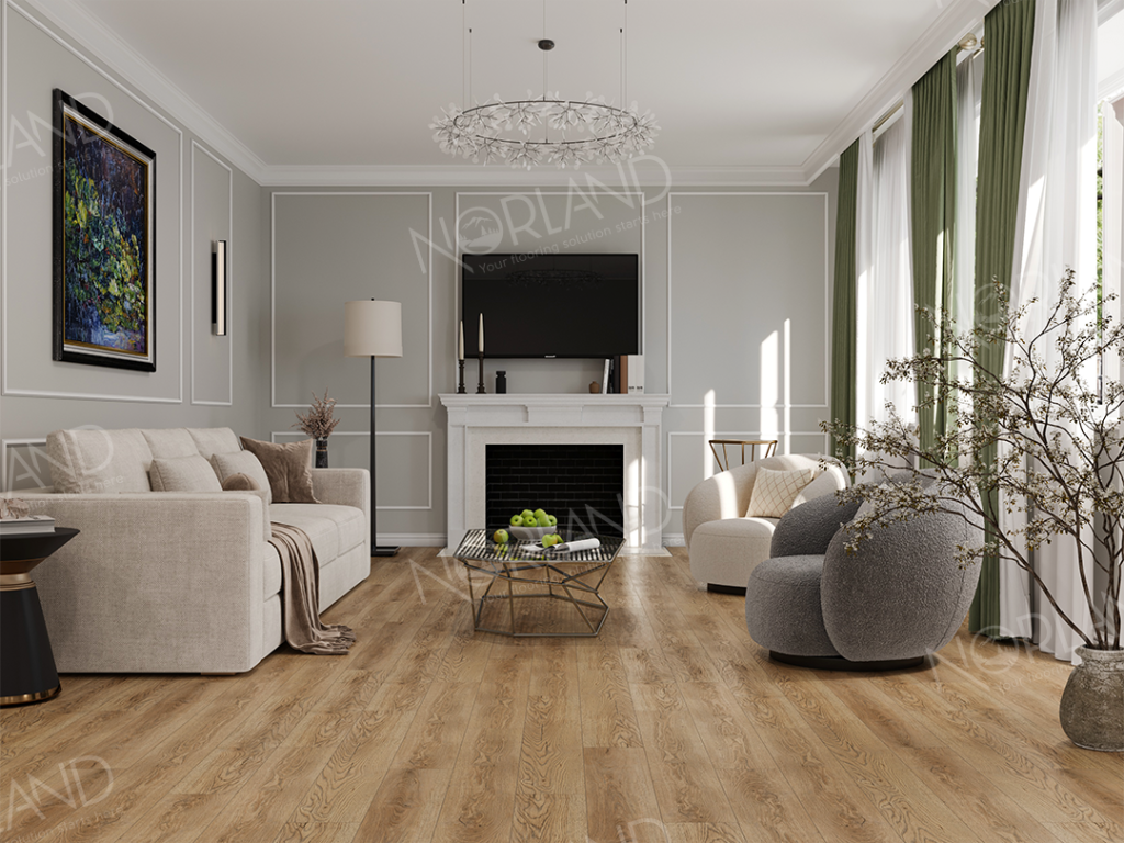 Каменно-полимерный ламинат SPC "Norland" Gaula (1220*183*4 мм) — купить в Санкт-Петербурге