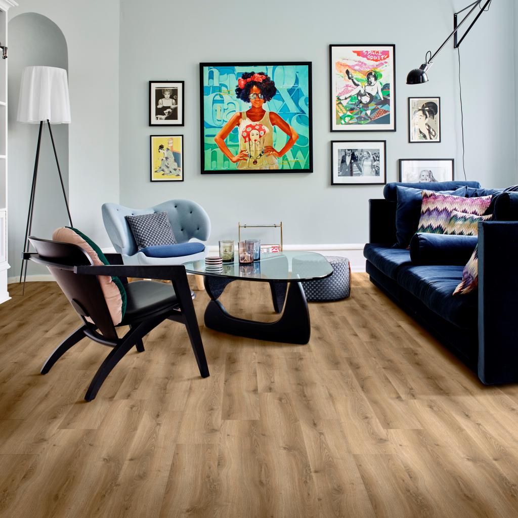 SPC ламинат "Adelar" Solida Acoustic 03826 Traditional Oak (1219*178*5 мм) — купить в Санкт-Петербурге