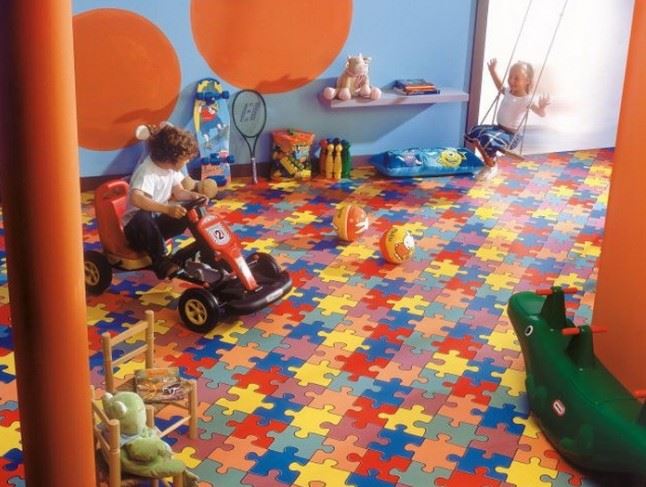 Линолеум бытовой "IVC" Neo Puzzle 50 (3,5м) — купить в Санкт-Петербурге