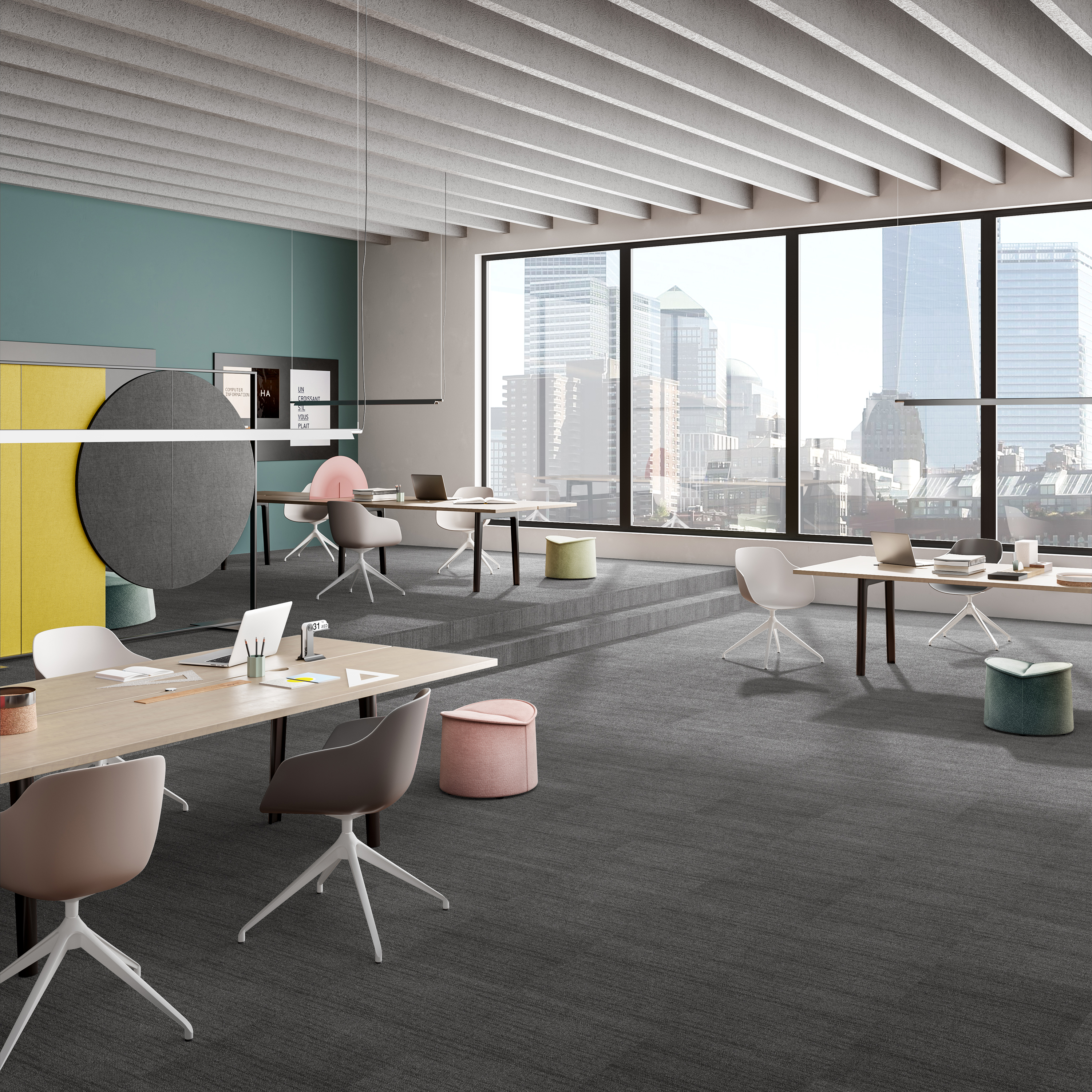 Ковровая плитка Marvel Tile 98 (500*500*6 мм) — купить в Санкт-Петербурге