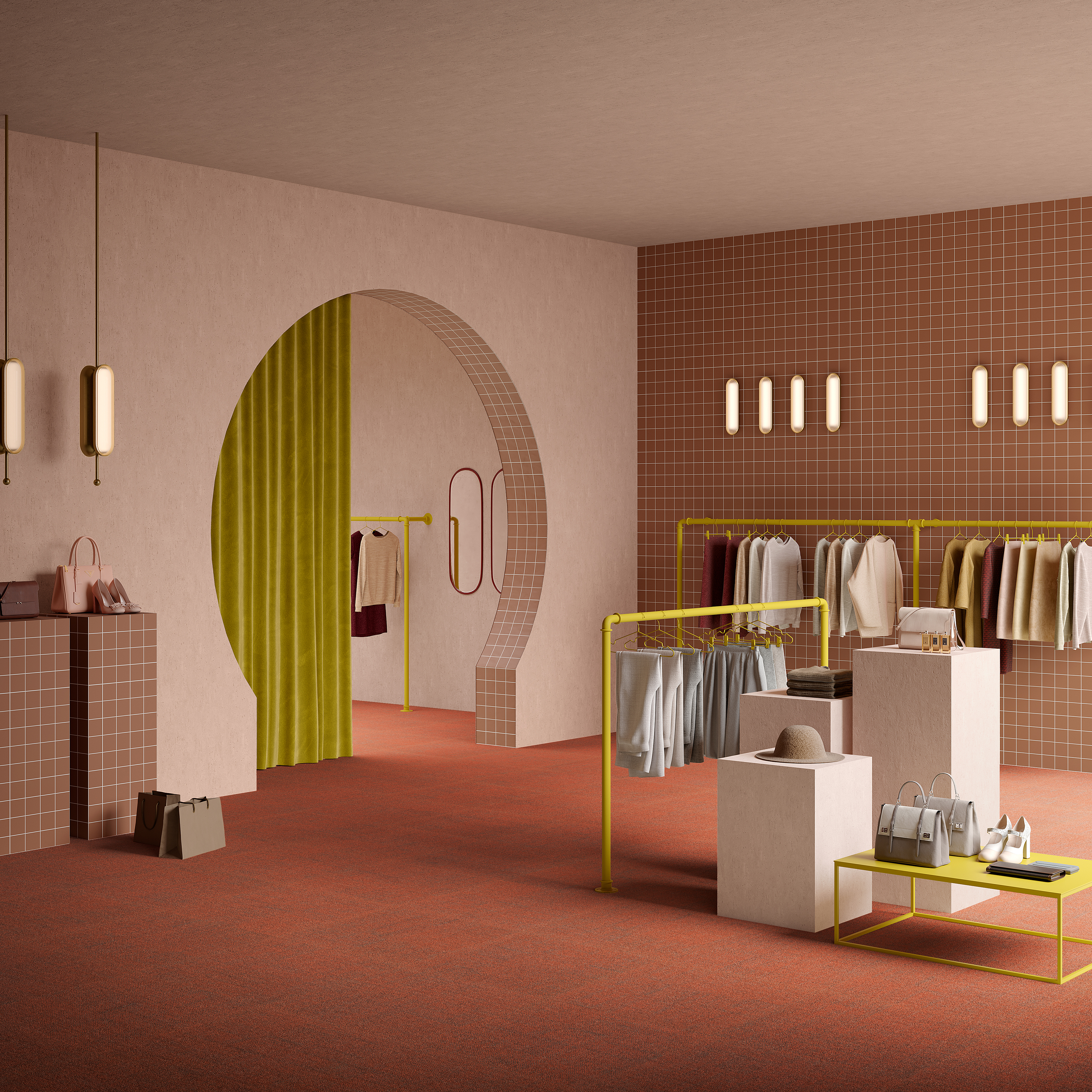 Ковровая плитка Mantra Tile 89 (500*500*6 мм) — купить в Санкт-Петербурге