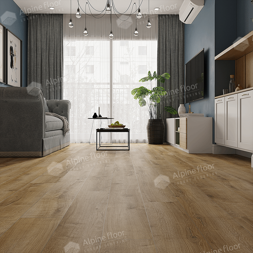 Ламинат "Alpine Floor" Дуб Бирмингем (1285*192*8 мм) — купить в Санкт-Петербурге