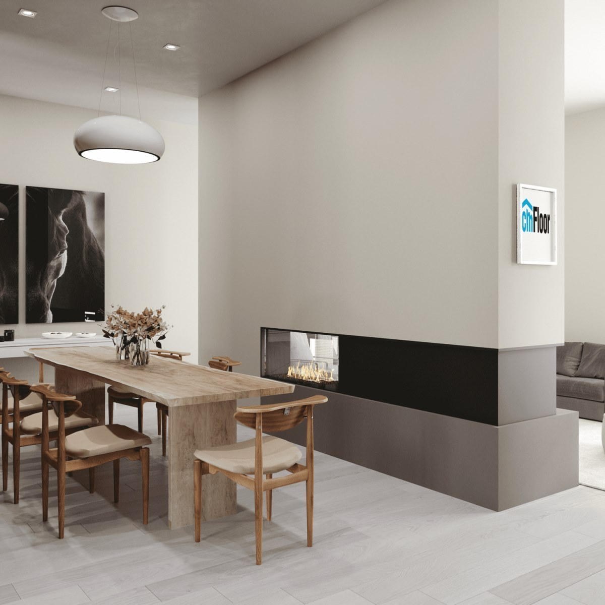 Виниловое напольное покрытие ScandiWood 02 Дуб Белый (180*1220*5 мм) — купить в Санкт-Петербурге