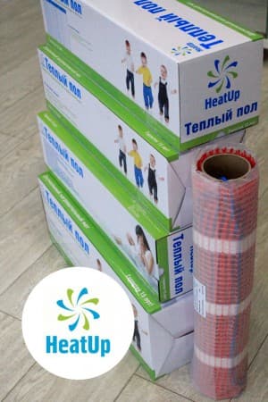 Нагревательный мат "HeatUp" 2,0 м2 — купить в Санкт-Петербурге