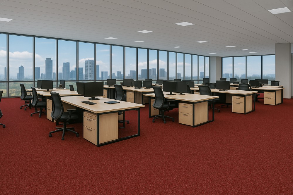 Ковролин Haima «Wilkins» Atom Red 10 (3,66 м) — купить в Санкт-Петербурге