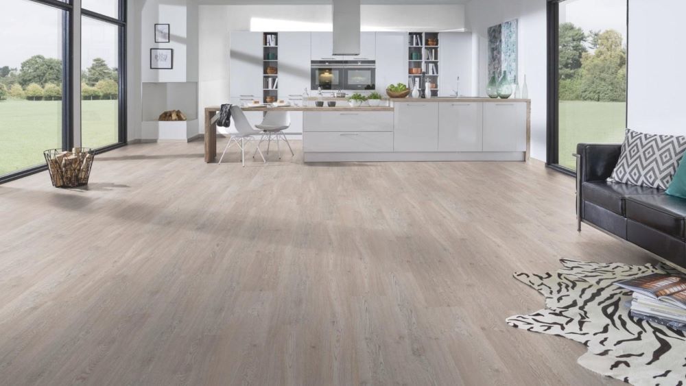 Ламинат Дуб Белый Масляный 33 класс "Krono original" Forte Classic 5552 oak (1285*192*8 мм) — купить в Санкт-Петербурге