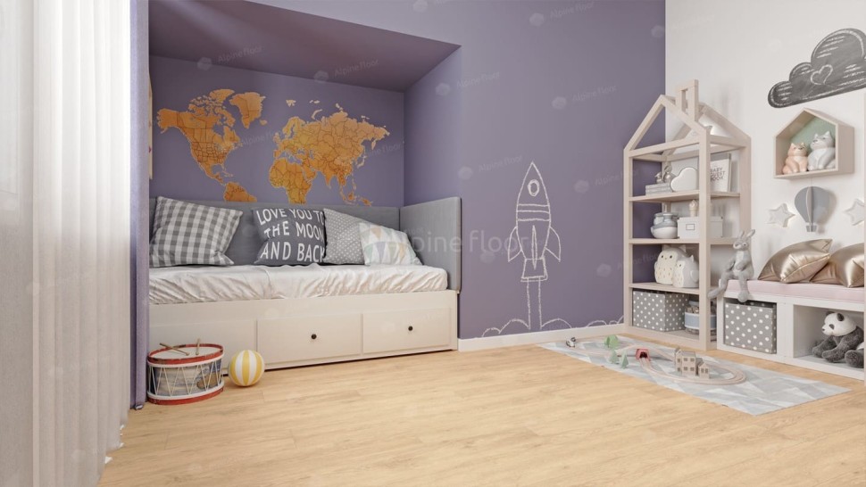 Виниловый ламинат "Alpine Floor" Classic Light MC Дуб Ваниль Селект (1220*183*3,5 мм) — купить в Санкт-Петербурге