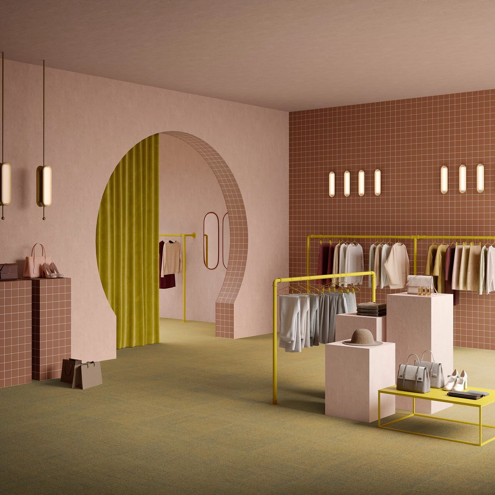 Ковровая плитка Mantra Tile 94 (500*500*6 мм) — купить в Санкт-Петербурге